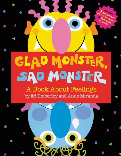 Glad Monster, Sad Monster, Ed Emberley - Gebonden - 9780316573955