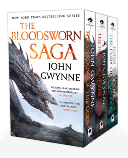 The Bloodsworn Saga Boxed Set: The Shadow of the Gods, the Hunger of the Gods, the Fury of the Gods, John Gwynne - Paperback - 9780316596626