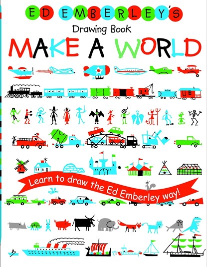 Ed Emberley's Drawing Book: Make A World, Ed Emberley - Paperback - 9780316789721