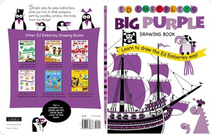 Ed Emberley's Big Purple Drawing Book, Ed Emberley - Paperback - 9780316789738