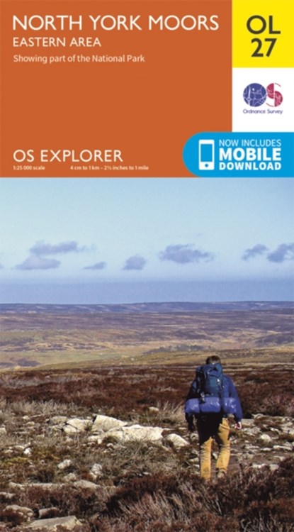 North York Moors - Eastern Area, Ordnance Survey - Gebonden - 9780319242667