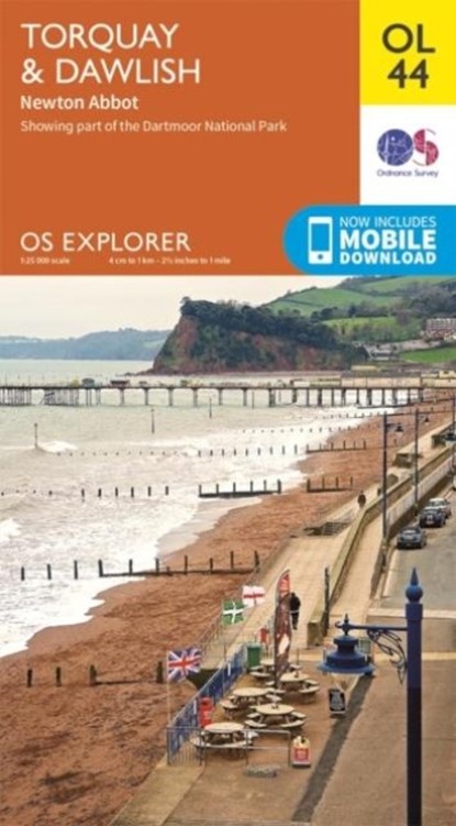 Torquay & Dawlish, Newton Abbot, Ordnance Survey - Gebonden - 9780319242834