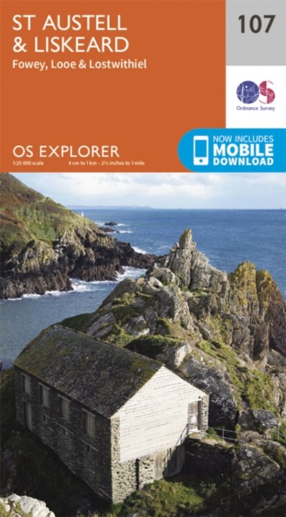 St.Austell, Liskeard, Fowey, Looe and Lostwithiel, Ordnance Survey - Gebonden - 9780319243091