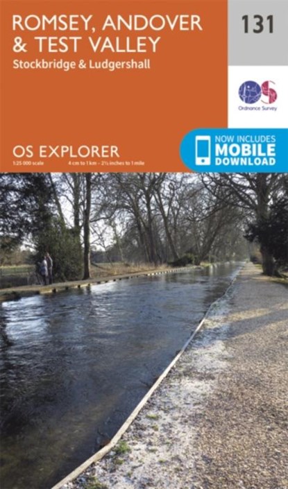 Romsey, Andover and Test Valley, Ordnance Survey - Gebonden - 9780319243275
