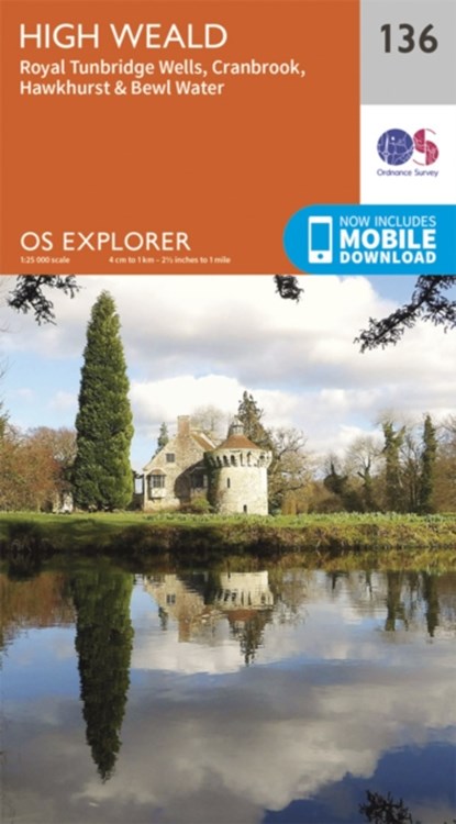 High Weald, Royal Tunbridge Wells, Ordnance Survey - Gebonden - 9780319243299