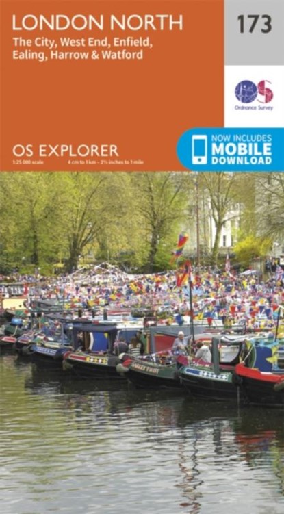 London North, The City, West End, Enfield, Ealing, Harrow & Watford, Ordnance Survey - Gebonden - 9780319243664
