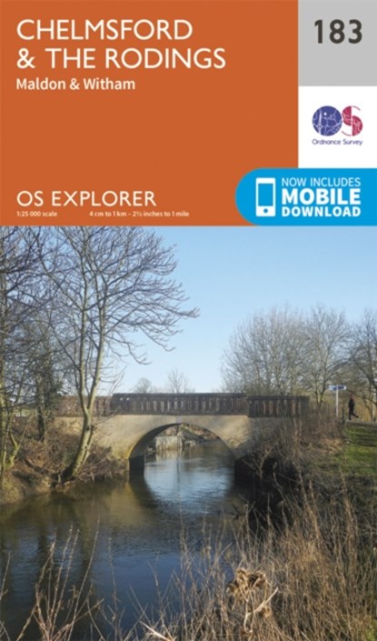 Chelmsford and the Rodings, Ordnance Survey - Gebonden - 9780319243763