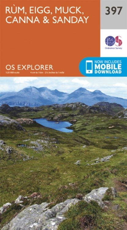 Rum, Eigg, Muck, Canna and Sanday, Ordnance Survey - Gebonden - 9780319246375