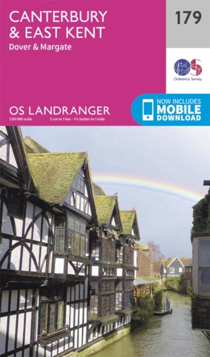 Canterbury & East Kent, Dover & Margate, Ordnance Survey - Gebonden - 9780319262771