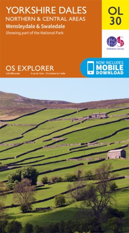 Yorkshire Dales Northern & Central, Ordnance Survey - Gebonden - 9780319263358