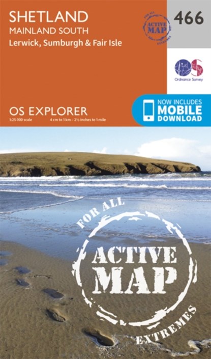 Shetland - Mainland South, Ordnance Survey - Overig - 9780319473184
