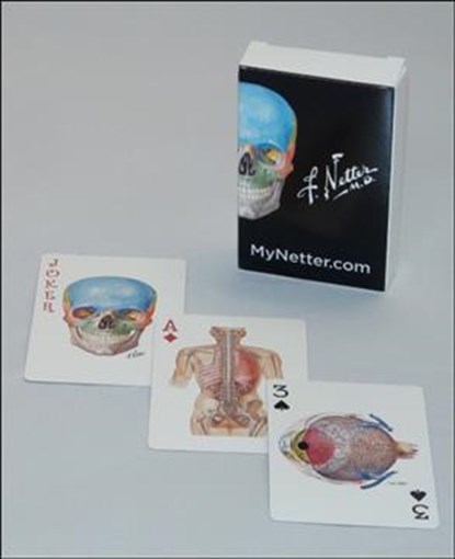 Netter Playing Cards, Frank H. Netter - Losbladig - 9780323553797