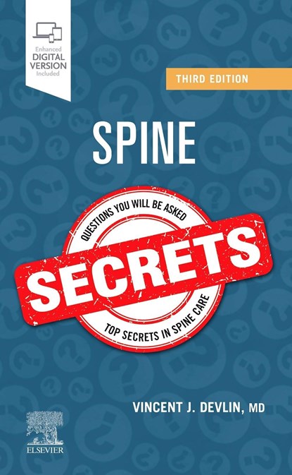Spine Secrets, VINCENT J. (ORTHOPAEDIC SURGEON,  Silver Spring, Maryland) Devlin - Paperback - 9780323636629