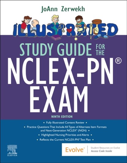Illustrated Study Guide for the NCLEX-PN (R) Exam, JOANN (PRESIDENT/CEO, Nursing Education Consultants, Inc,Chandler, Arizona) Zerwekh - Paperback - 9780323760027