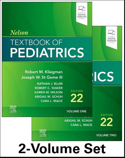 Nelson Textbook of Pediatrics, 2-Volume Set, Robert Kliegman ; Joseph W. St. Geme III - Paperback - 9780323883054
