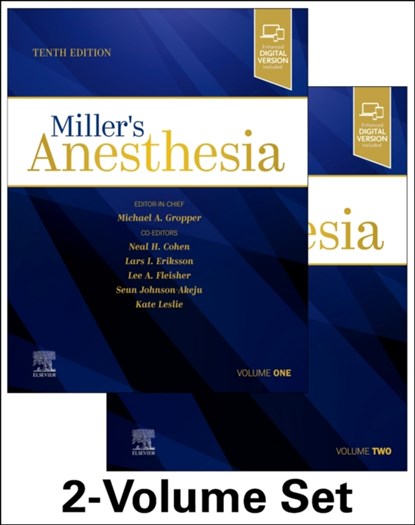 Miller's Anesthesia, 2-Volume Set, Michael A Gropper ; Lars I Eriksson ; Lee A Fleisher - Paperback - 9780323935920