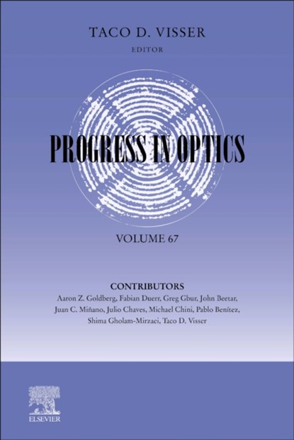 Progress in Optics, TACO (PROFESSOR OF PHYSICS,  Department of Physics and Astronomy, Vrije Universiteit Amsterdam, Amsterdam, The Netherlands) Visser - Gebonden - 9780323989053