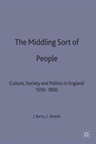 The Middling Sort of People | Jonathan Barry ; Christopher Brooks | 