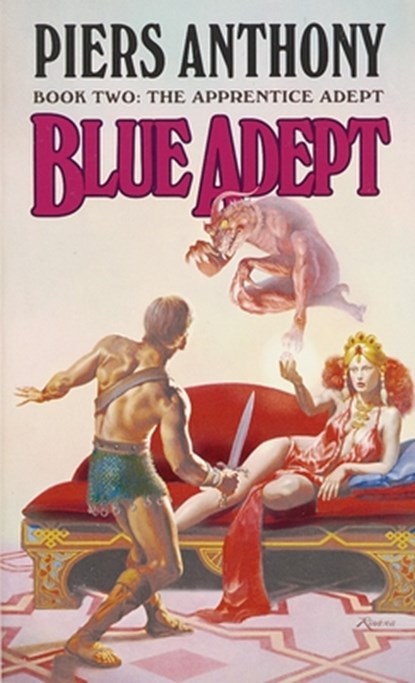 Blue Adept, Piers Anthony - Paperback - 9780345352453