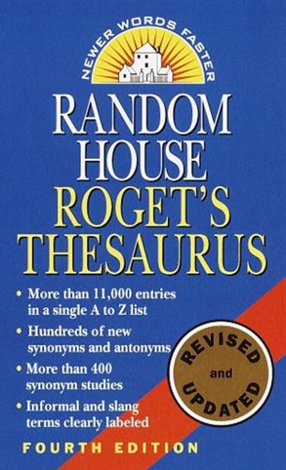 Random House Roget's Thesaurus, Random House - Paperback - 9780345447265