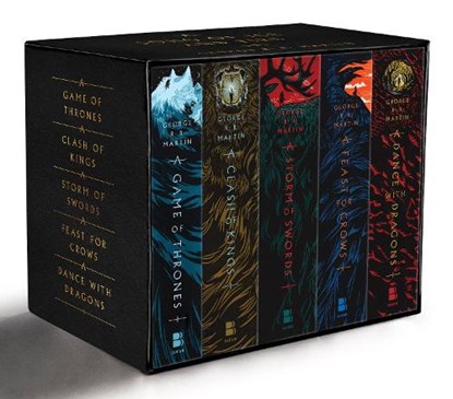 A Game of Thrones 1-5 Boxed Set. TV Tie-In, George R. R. Martin - Paperback Boxset - 9780345535528