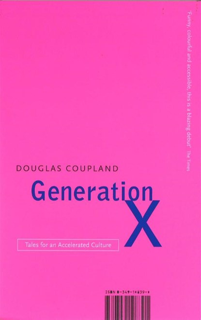 Generation X, Douglas Coupland - Paperback - 9780349108391