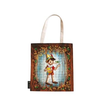 Carlo Collodi, Pinocchio Canvas Bag by Paperblanks (Fairy Tale Collection), Paperblanks - Paperback - 9780349715728