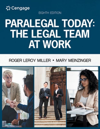 Paralegal Today: The Legal Team at Work, Roger (Institute for University Studies Miller ; Mary (Madonna University Meinzinger - Gebonden - 9780357454053