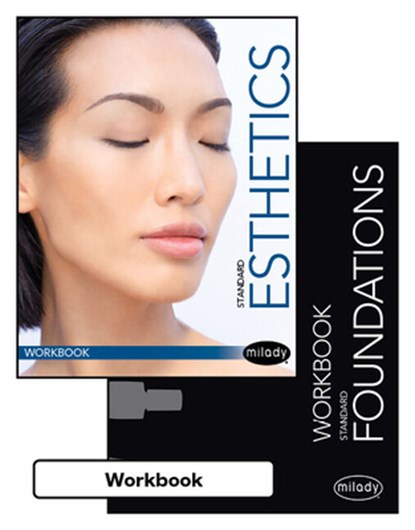 Bundle: Student Workbook for Milady Standard Esthetics: Fundamentals, 12th + Student Workbook for Milady Standard Foundations, Milady - Paperback - 9780357482841