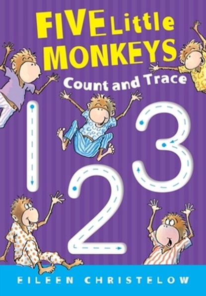 Five Little Monkeys Count and Trace, Eileen Christelow - Gebonden - 9780358125044