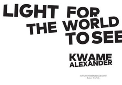 Light For The World To See, Kwame Alexander - Ebook - 9780358566199