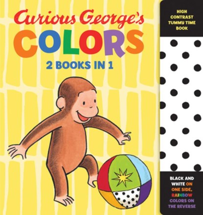 Curious George's Colors: High Contrast Tummy Time Book, H. A. Rey - Gebonden - 9780358729938