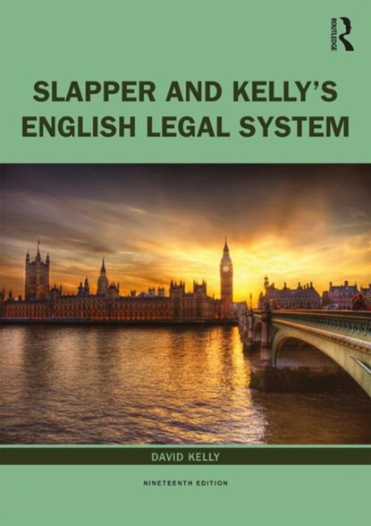 Slapper and Kelly's The English Legal System, David Kelly - Paperback - 9780367139476