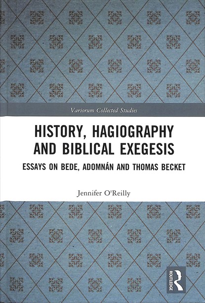 History, Hagiography and Biblical Exegesis, Jennifer O'Reilly - Gebonden - 9780367187071