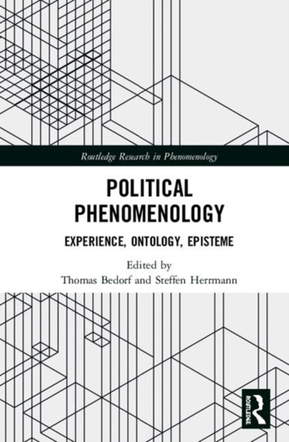 Political Phenomenology, Thomas Bedorf ; Steffen Herrmann - Gebonden - 9780367193157