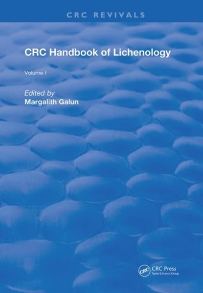 Handbook of Lichenology, Margalith Galun - Gebonden - 9780367261634