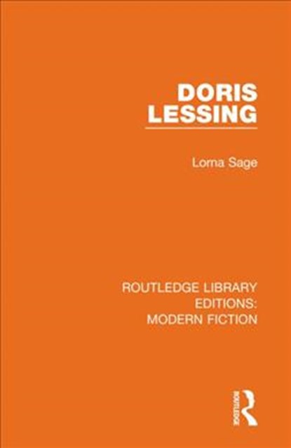 Doris Lessing, Lorna Sage - Gebonden - 9780367336639