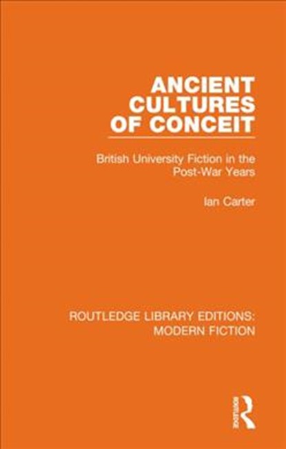 Ancient Cultures of Conceit, Ian Carter - Gebonden - 9780367339289