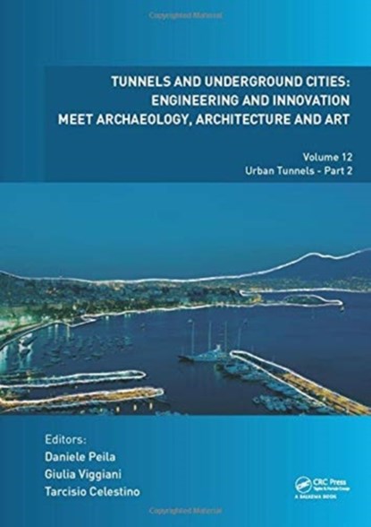 Tunnels and Underground Cities: Engineering and Innovation Meet Archaeology, Architecture and Art, DANIELE (POLITECNICO DI TORINO,  Italy) Peila ; Giulia Viggiani ; Tarcisio Celestino - Gebonden - 9780367469009