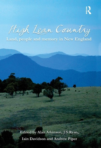 High Lean Country, Alan Atkinson ; JS Ryan ; Iain Davidson ; Andrew Piper - Gebonden - 9780367718336