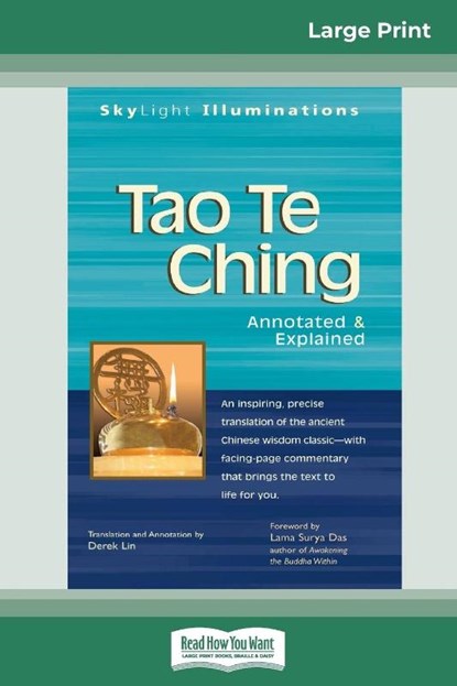 Tao Te Ching, Derek Lin ; Lama Surya Das - Paperback - 9780369305015