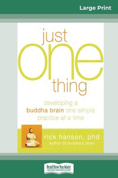 Just One Thing, Rick Hanson - Paperback - 9780369312921