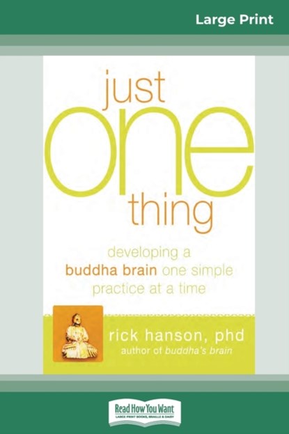 Just One Thing, Rick Hanson - Paperback - 9780369312921