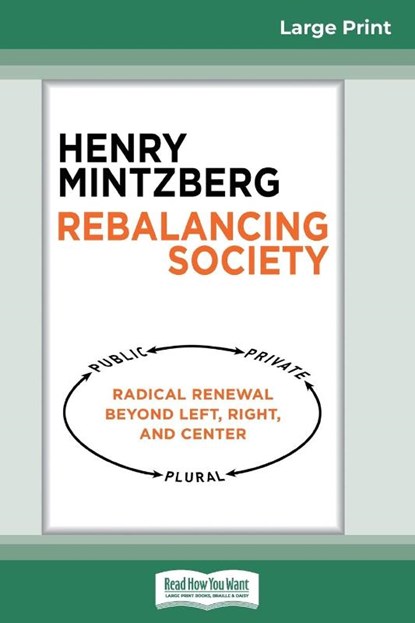 Rebalancing Society, Henry Mintzberg - Paperback - 9780369324788