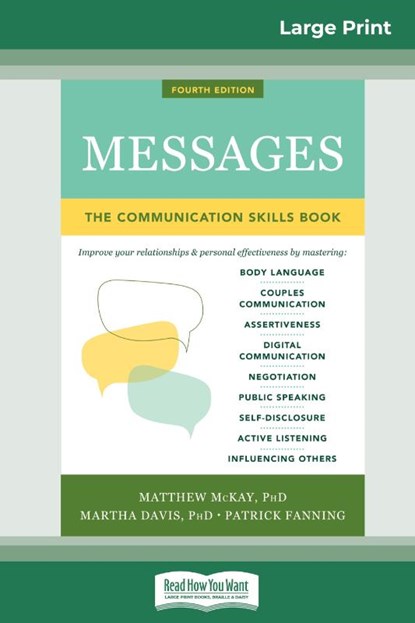Messages, Matthew McKay ; Martha Davis ; Patrick Fanning - Paperback - 9780369326355