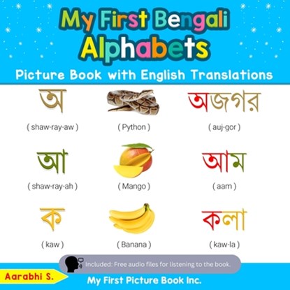 My First Bengali Alphabets Picture Book with English Translations, Aarabhi S - Paperback - 9780369600288
