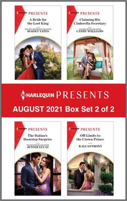Harlequin Presents - August 2021 - Box Set 2 of 2, Maisey Yates ; Jennie Lucas ; Cathy Williams ; Kali Anthony - Ebook - 9780369707000