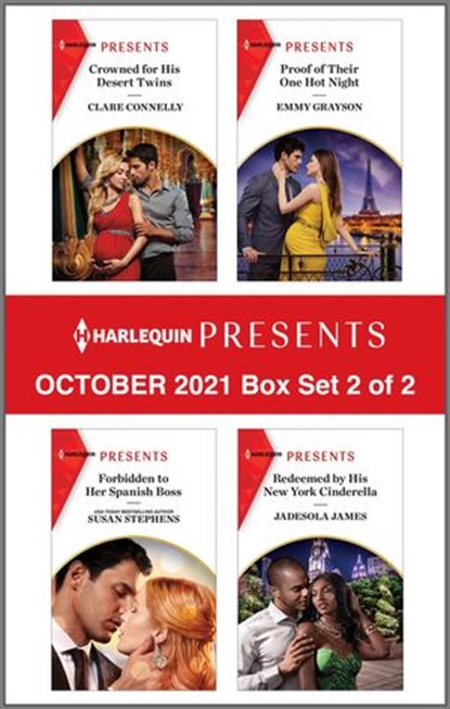 Harlequin Presents October 2021 - Box Set 2 of 2, Clare Connelly ; Susan Stephens ; Emmy Grayson ; Jadesola James - Ebook - 9780369707208
