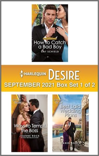 Harlequin Desire September 2021 - Box Set 1 of 2, Cat Schield ; Joanne Rock ; Karen Booth - Ebook - 9780369708151