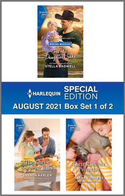 Harlequin Special Edition August 2021 - Box Set 1 of 2, Stella Bagwell ; Brenda Harlen ; Sasha Summers - Ebook - 9780369710154